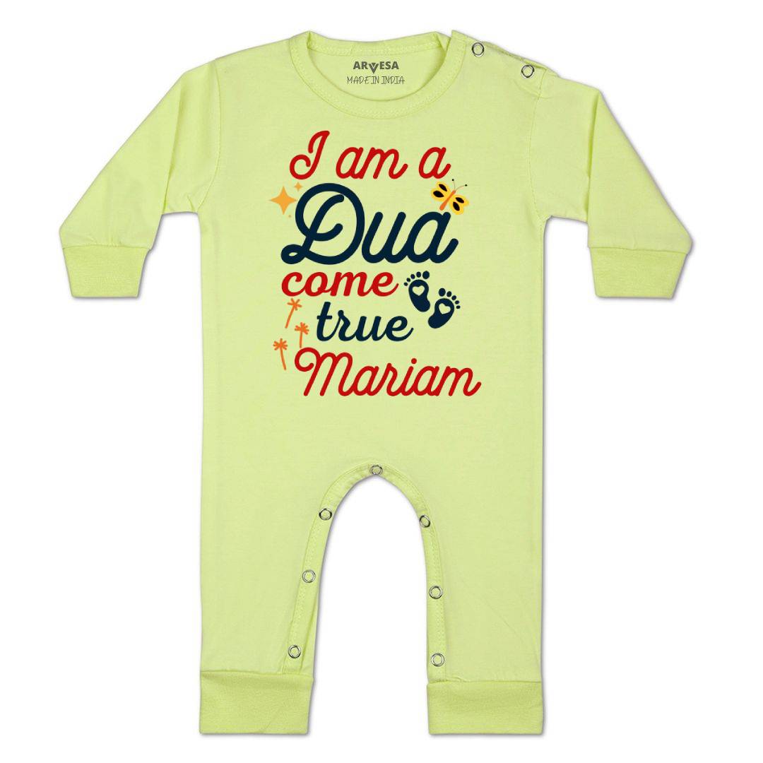 Arvesa I am Dua Come True Baby Boy & Girl Dress