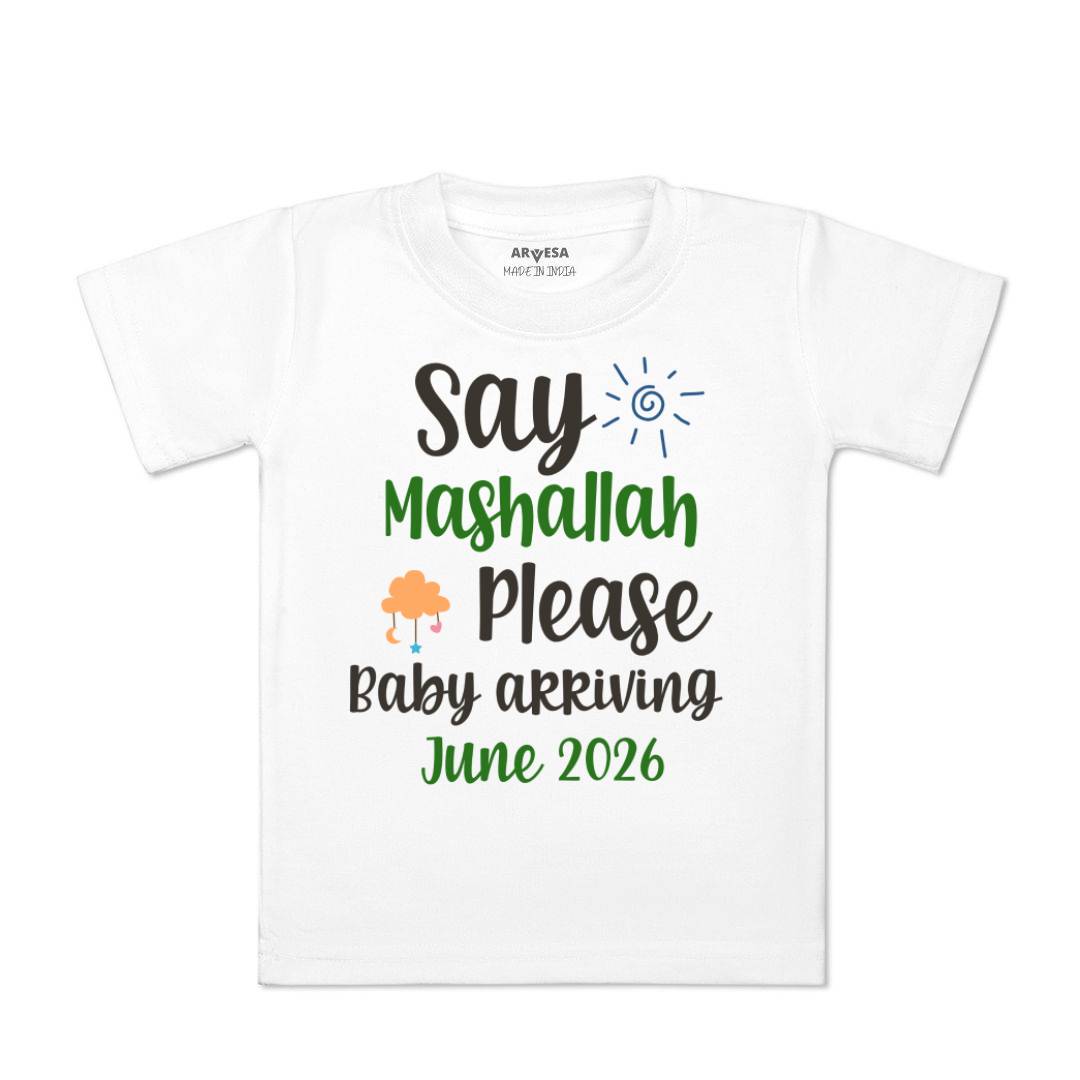 Arvesa Say Mashallah Please Baby Boy & Girl Dress