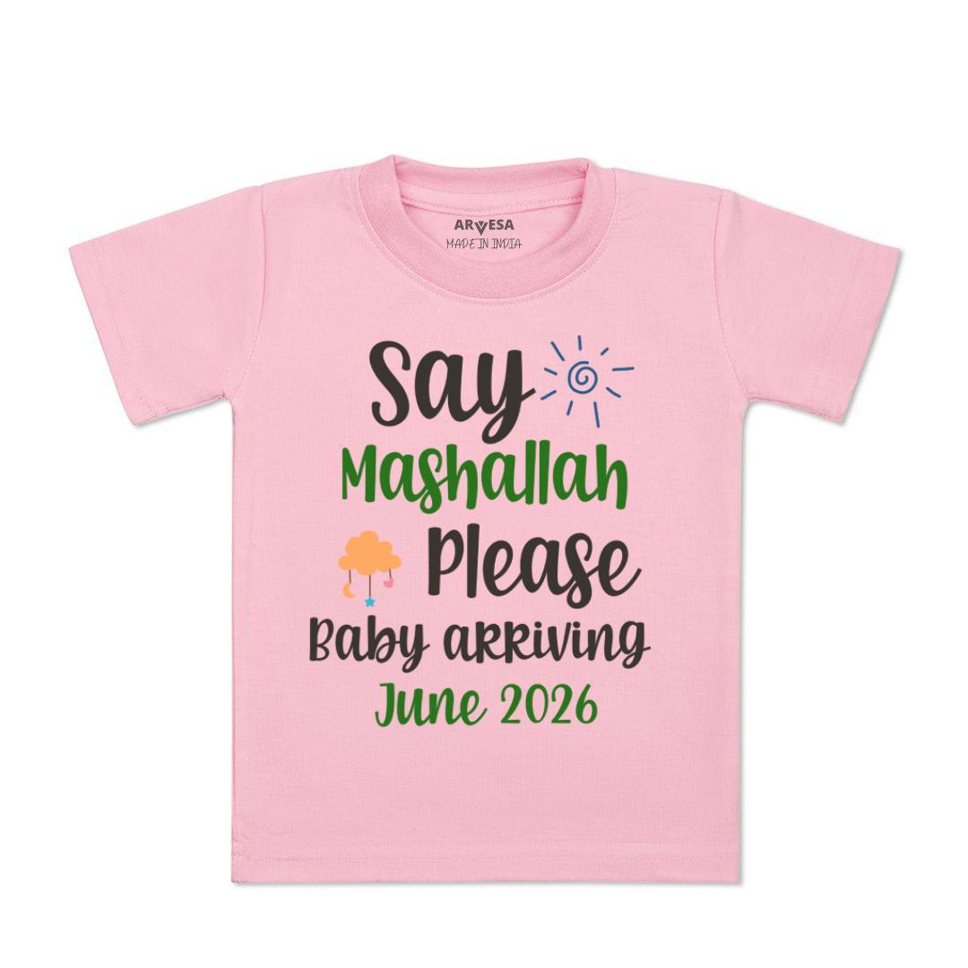 Arvesa Say Mashallah Please Baby Boy & Girl Dress