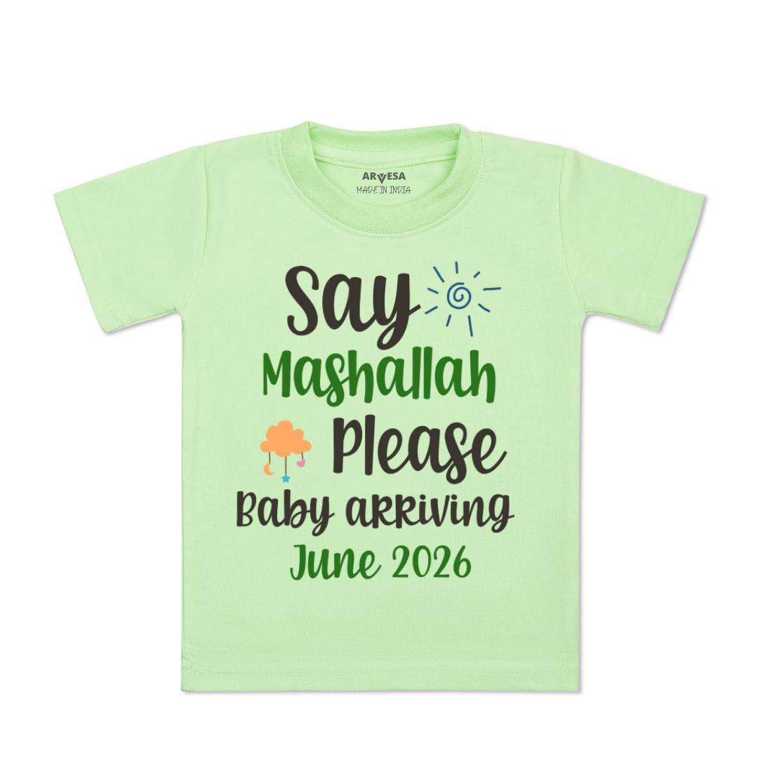 Arvesa Say Mashallah Please Baby Boy & Girl Dress