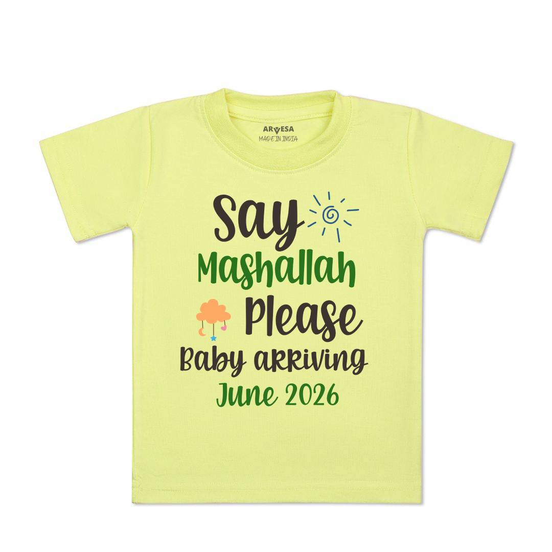 Arvesa Say Mashallah Please Baby Boy & Girl Dress