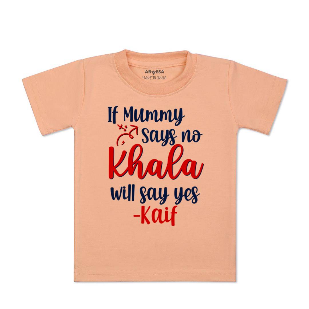 Arvesa If Mummy Says No Khala Say Yes Baby Boy & Girl Dress