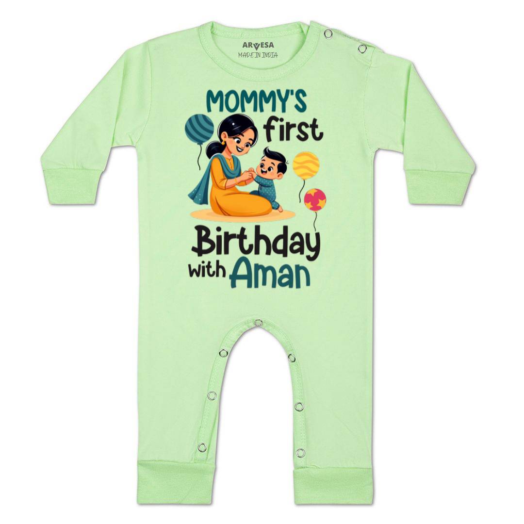 Arvesa Mommy First Birthday With Me Baby Boy & Girl Dress