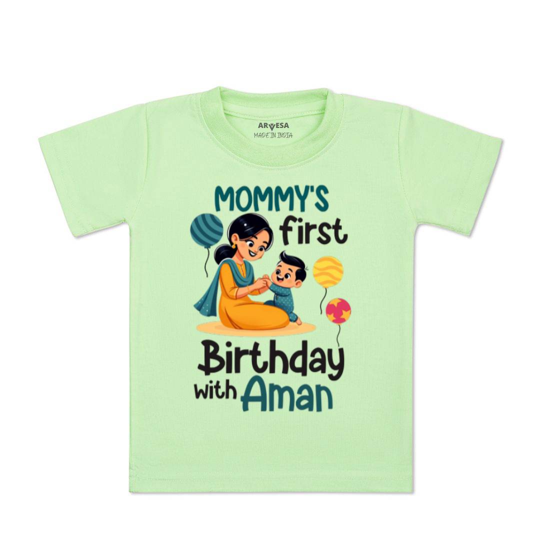 Arvesa Mommy First Birthday With Me Baby Boy & Girl Dress