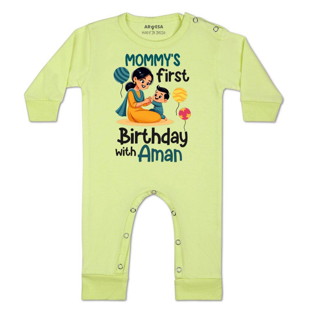 Arvesa Mommy First Birthday With Me Baby Boy & Girl Dress