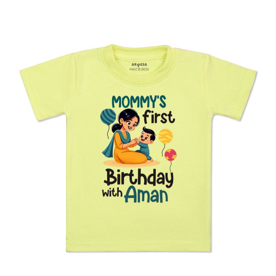Arvesa Mommy First Birthday With Me Baby Boy & Girl Dress