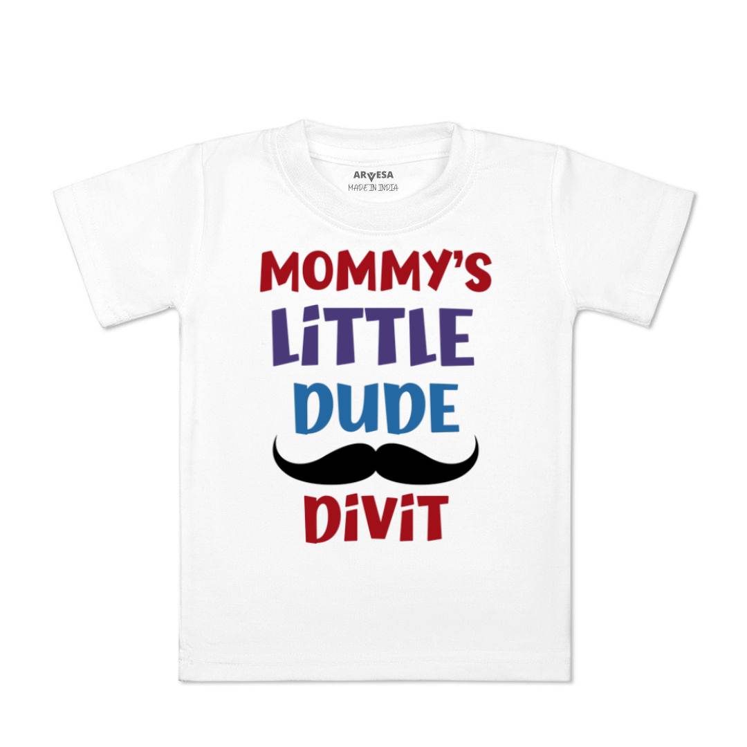 Arvesa Mommy Little Dude Baby Boy & Girl Dress
