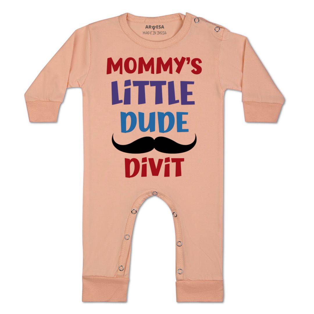 Arvesa Mommy Little Dude Baby Boy & Girl Dress