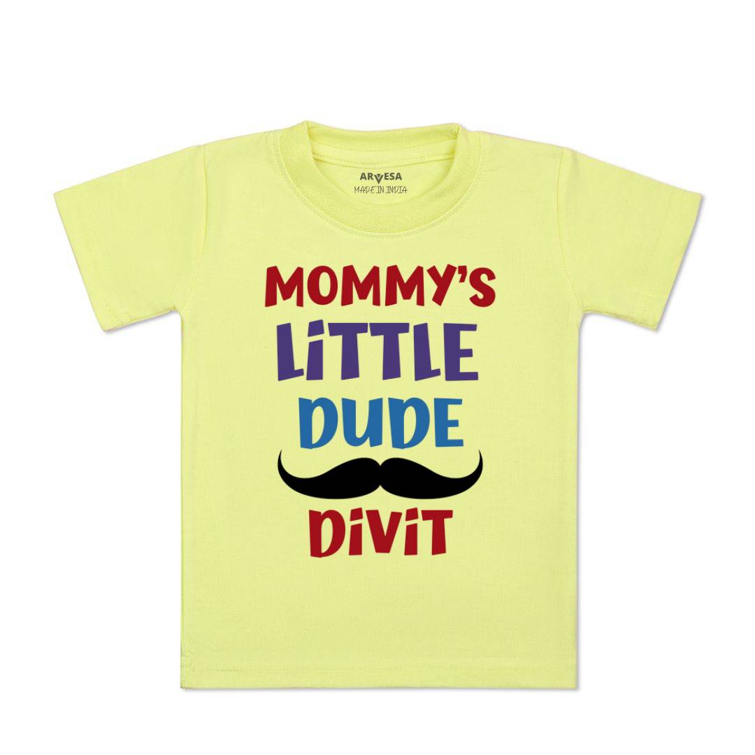 Arvesa Mommy Little Dude Baby Boy & Girl Dress