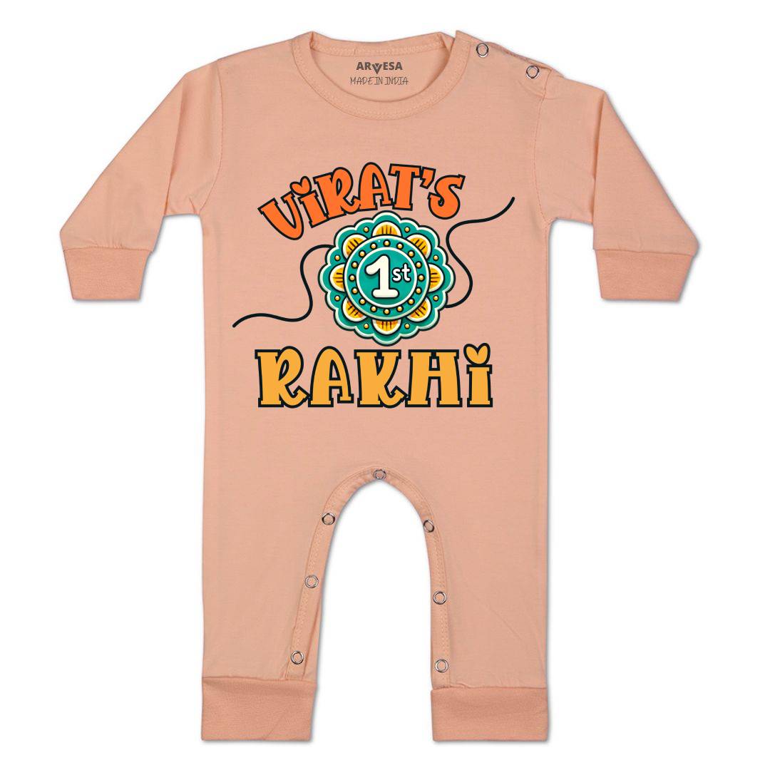 Arvesa My First Rakhi  Baby Boy & Girl Dress
