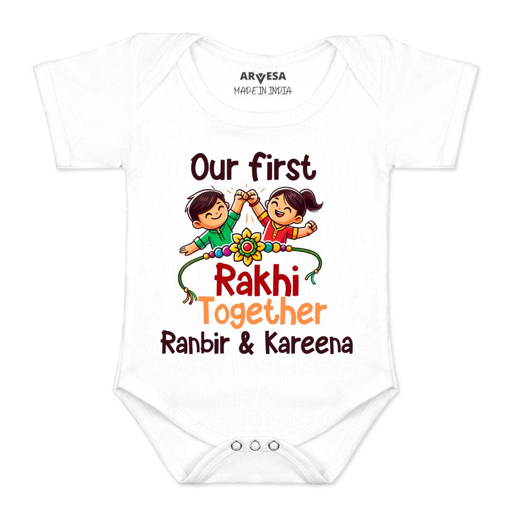 Arvesa My First Rakhi  Baby Boy & Girl Dress