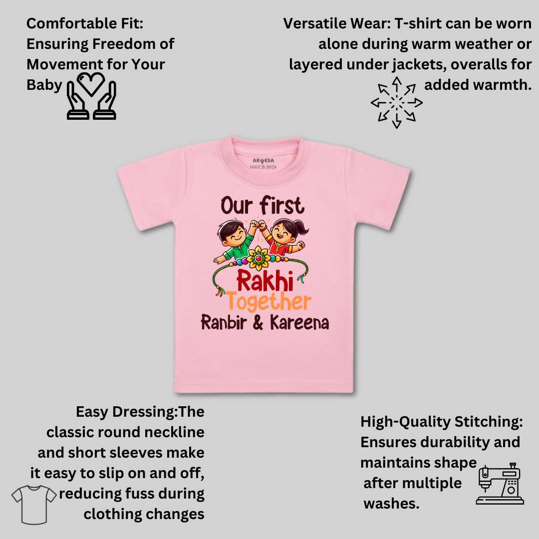 Arvesa My First Rakhi  Baby Boy & Girl Dress