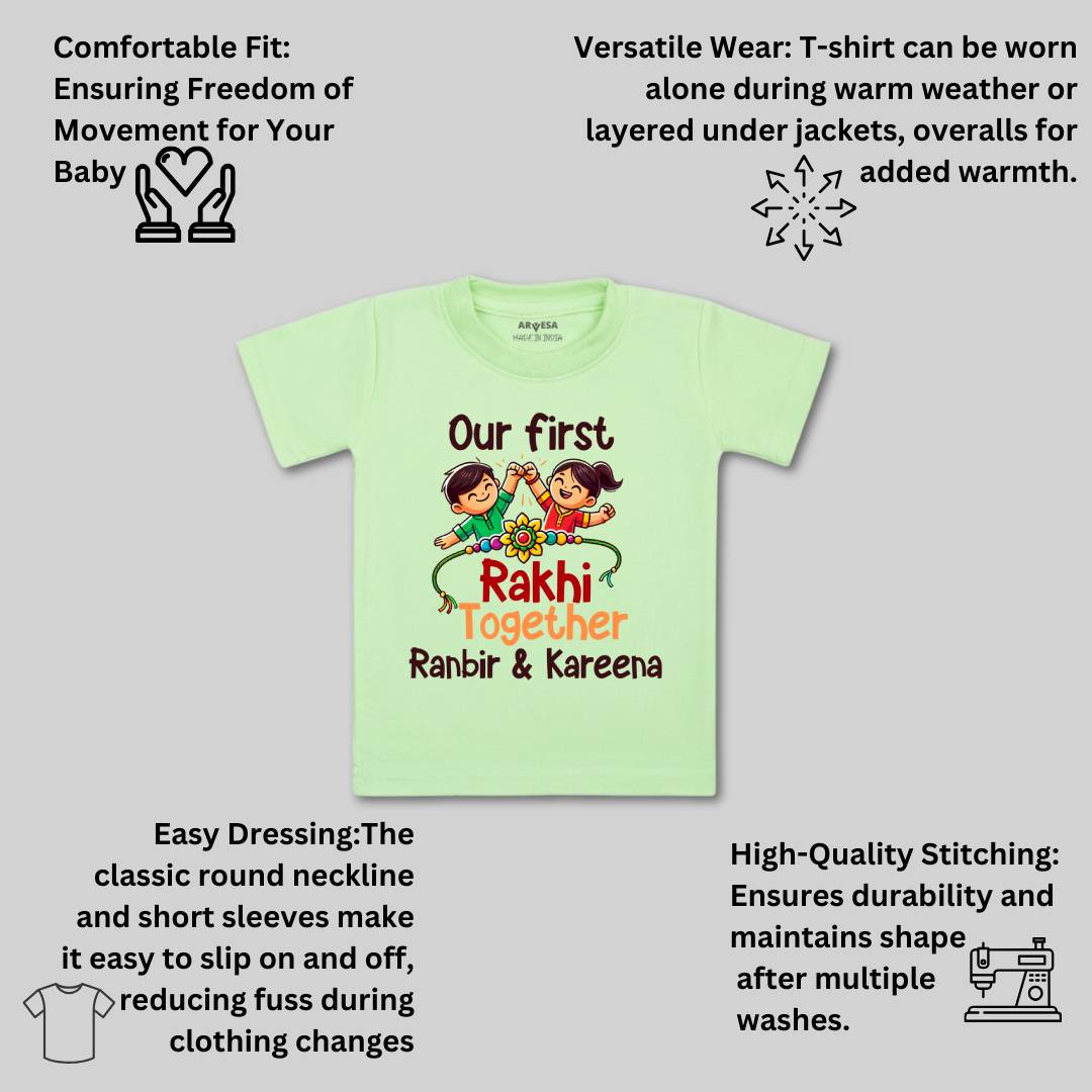 Arvesa My First Rakhi  Baby Boy & Girl Dress