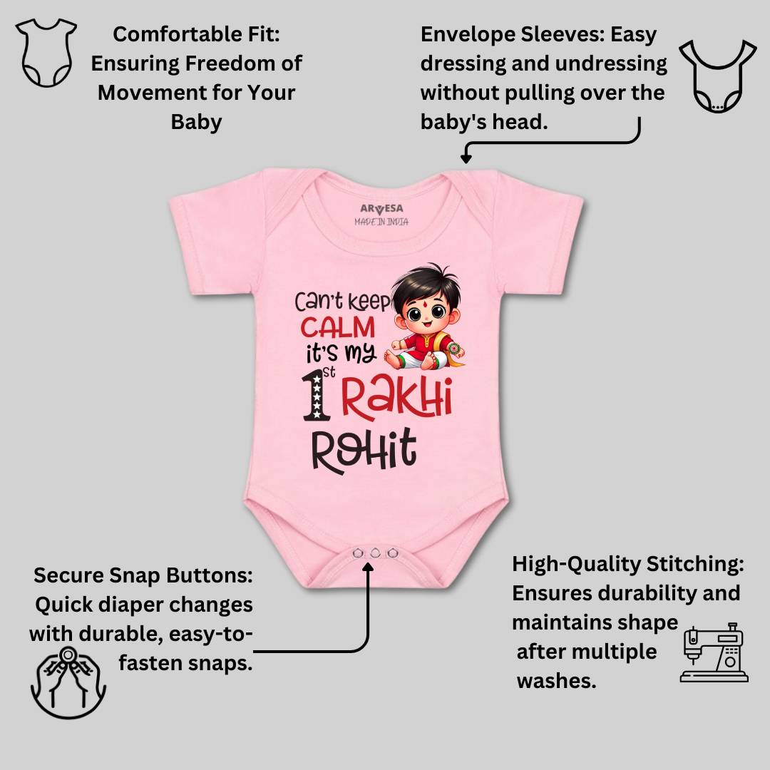 Arvesa My First Rakhi  Baby Boy & Girl Dress