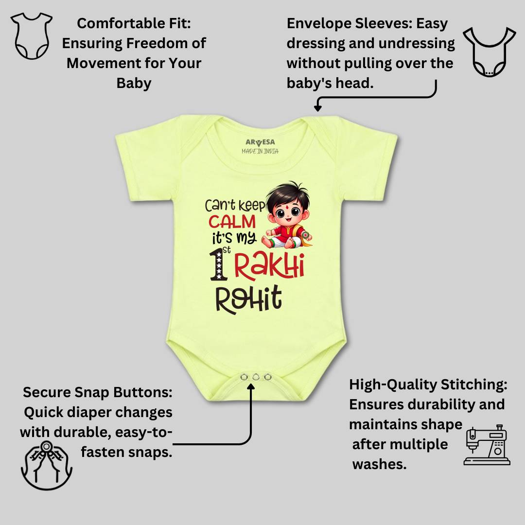 Arvesa My First Rakhi  Baby Boy & Girl Dress