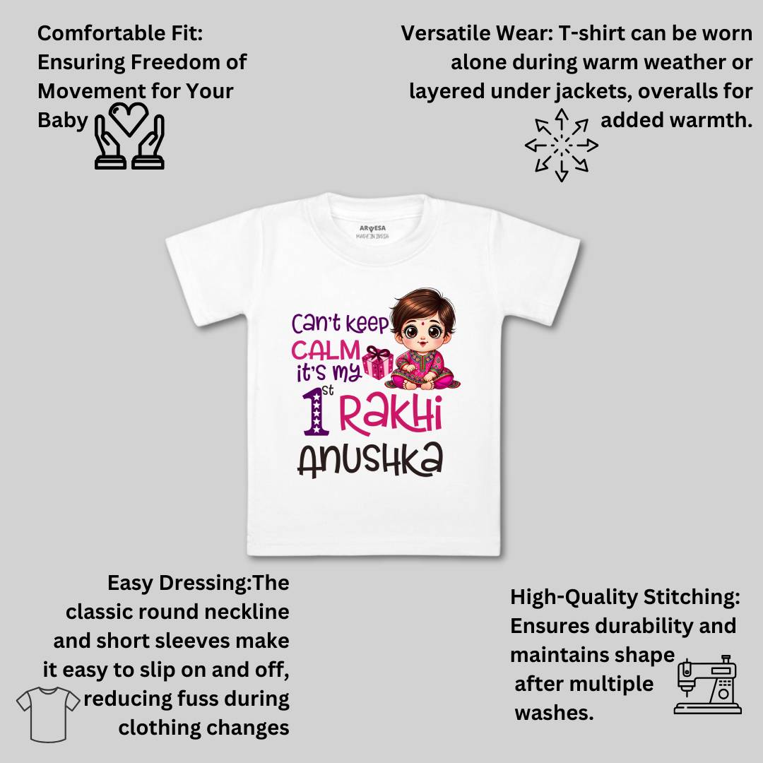Arvesa My First Rakhi  Baby Boy & Girl Dress