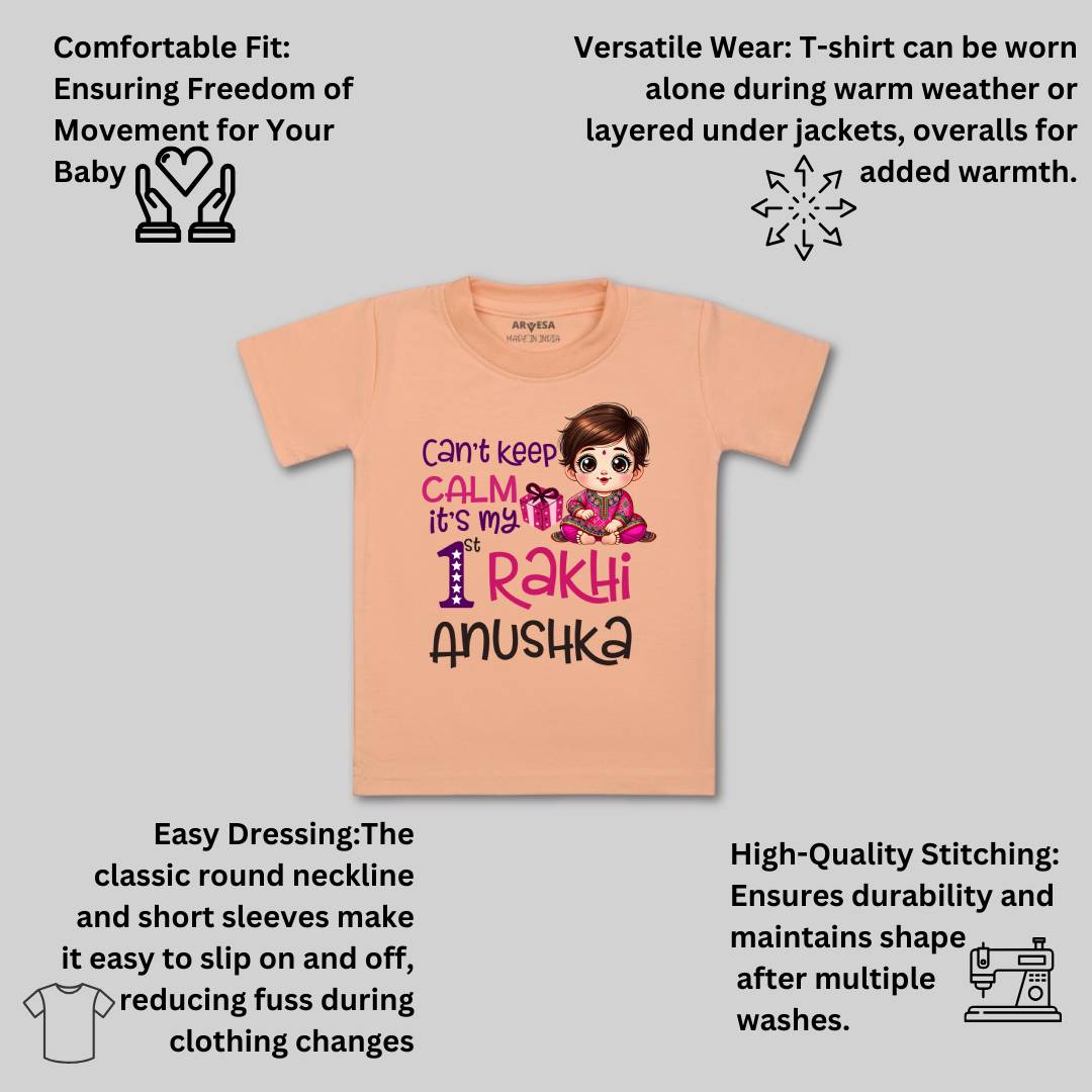 Arvesa My First Rakhi  Baby Boy & Girl Dress