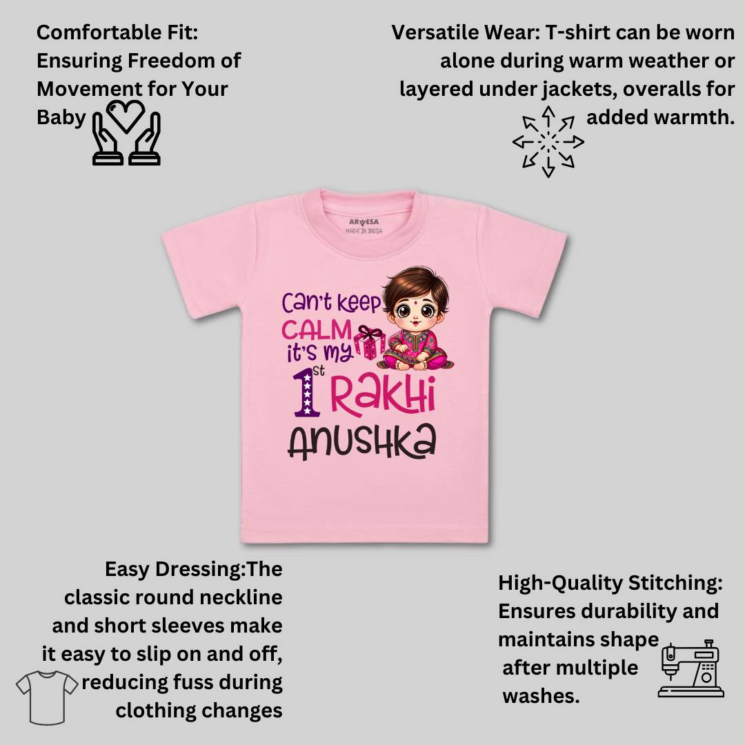 Arvesa My First Rakhi  Baby Boy & Girl Dress