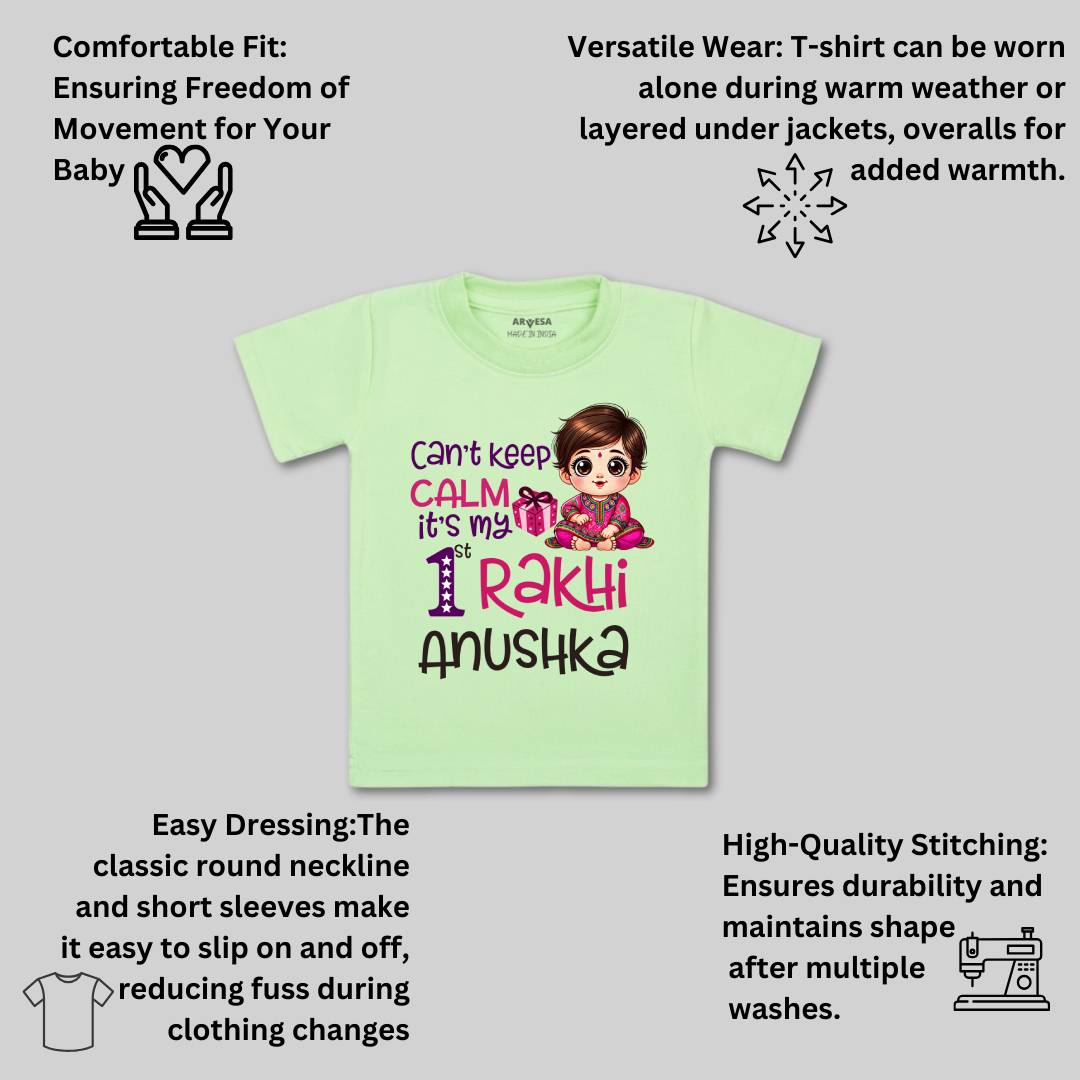 Arvesa My First Rakhi  Baby Boy & Girl Dress