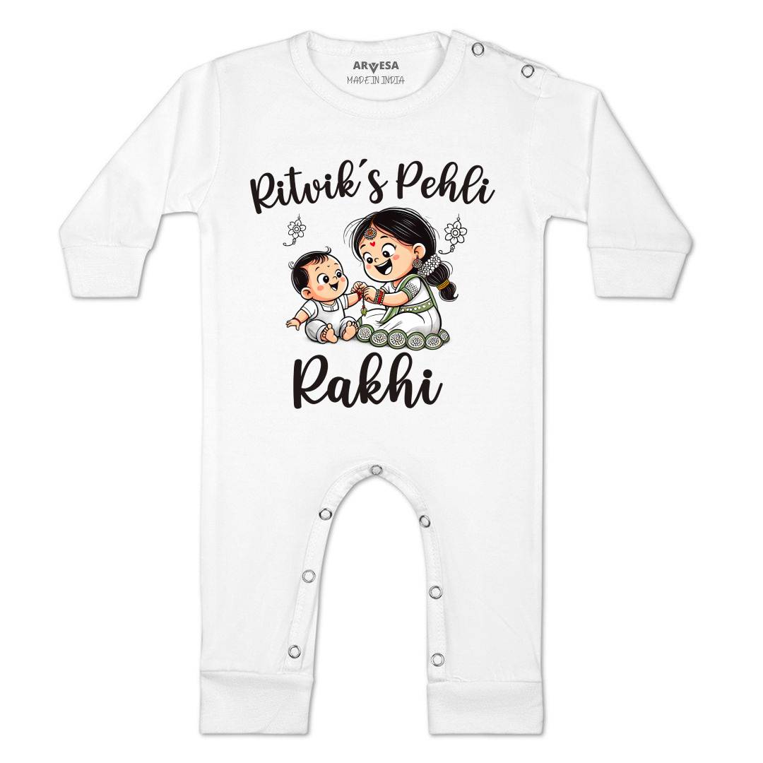 Arvesa Meri Pehli Rakhi  Baby Boy & Girl Dress