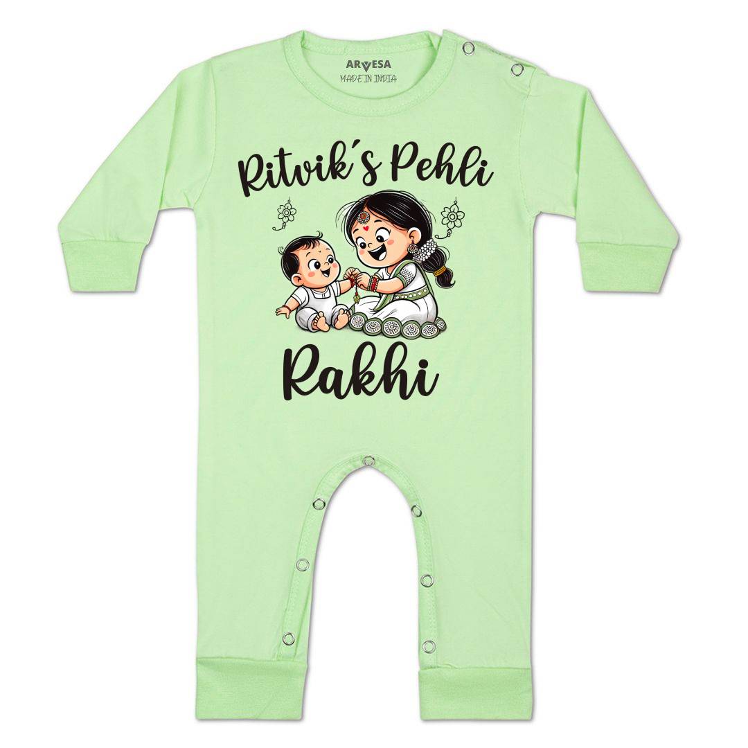 Arvesa Meri Pehli Rakhi  Baby Boy & Girl Dress