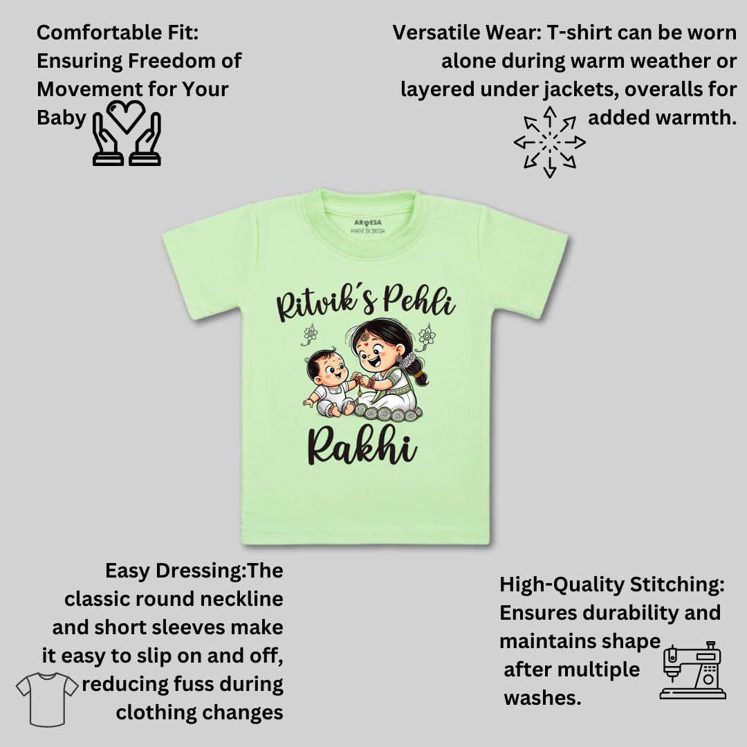 Arvesa Meri Pehli Rakhi  Baby Boy & Girl Dress