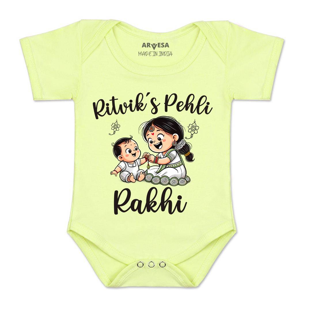 Arvesa Meri Pehli Rakhi  Baby Boy & Girl Dress