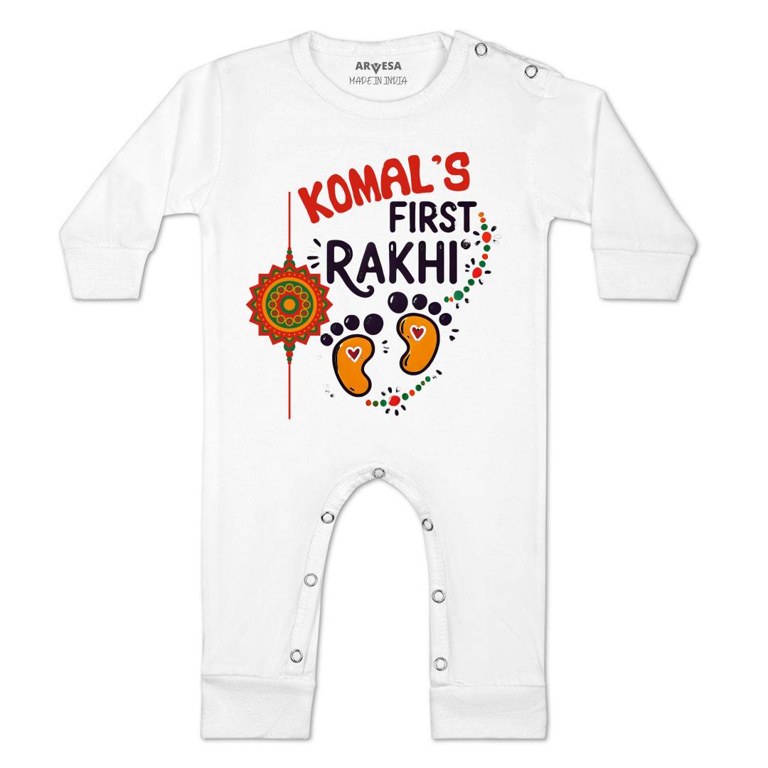 Arvesa My First Rakhi  Baby Boy & Girl Dress