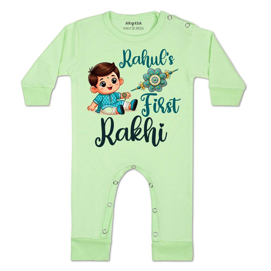 Arvesa My First Rakhi  Baby Boy & Girl Dress