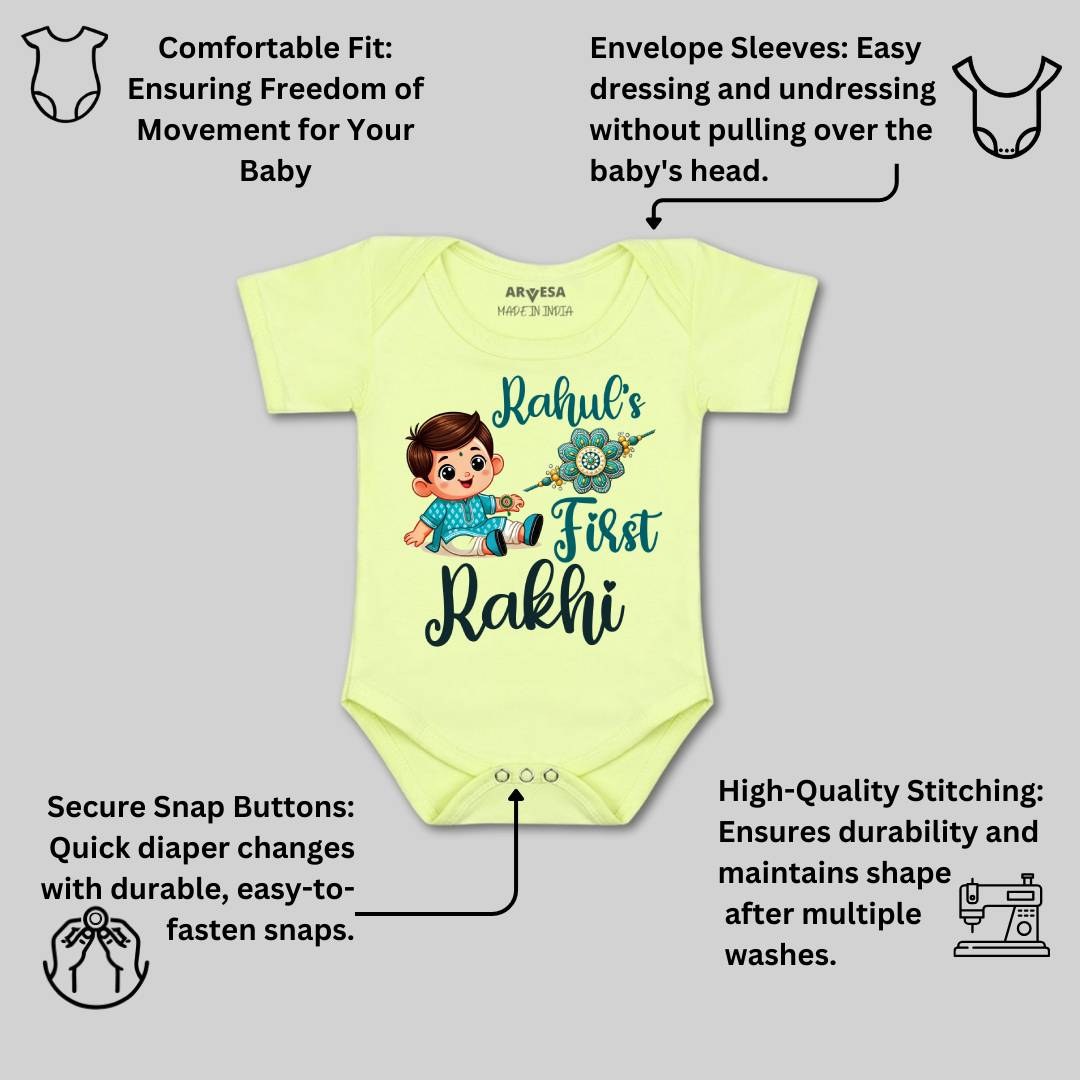 Arvesa My First Rakhi  Baby Boy & Girl Dress