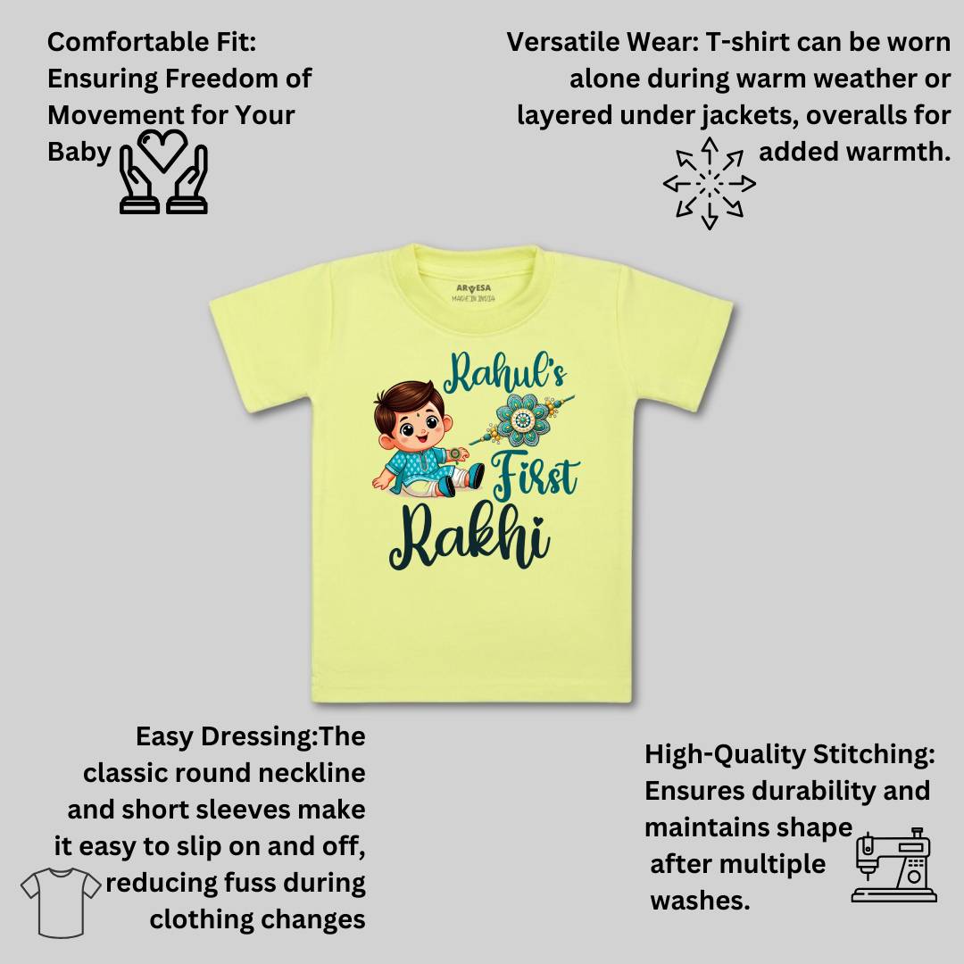 Arvesa My First Rakhi  Baby Boy & Girl Dress