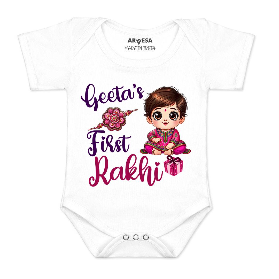 Arvesa My First Rakhi  Baby Boy & Girl Dress