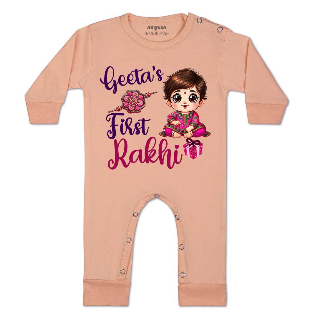Arvesa My First Rakhi  Baby Boy & Girl Dress
