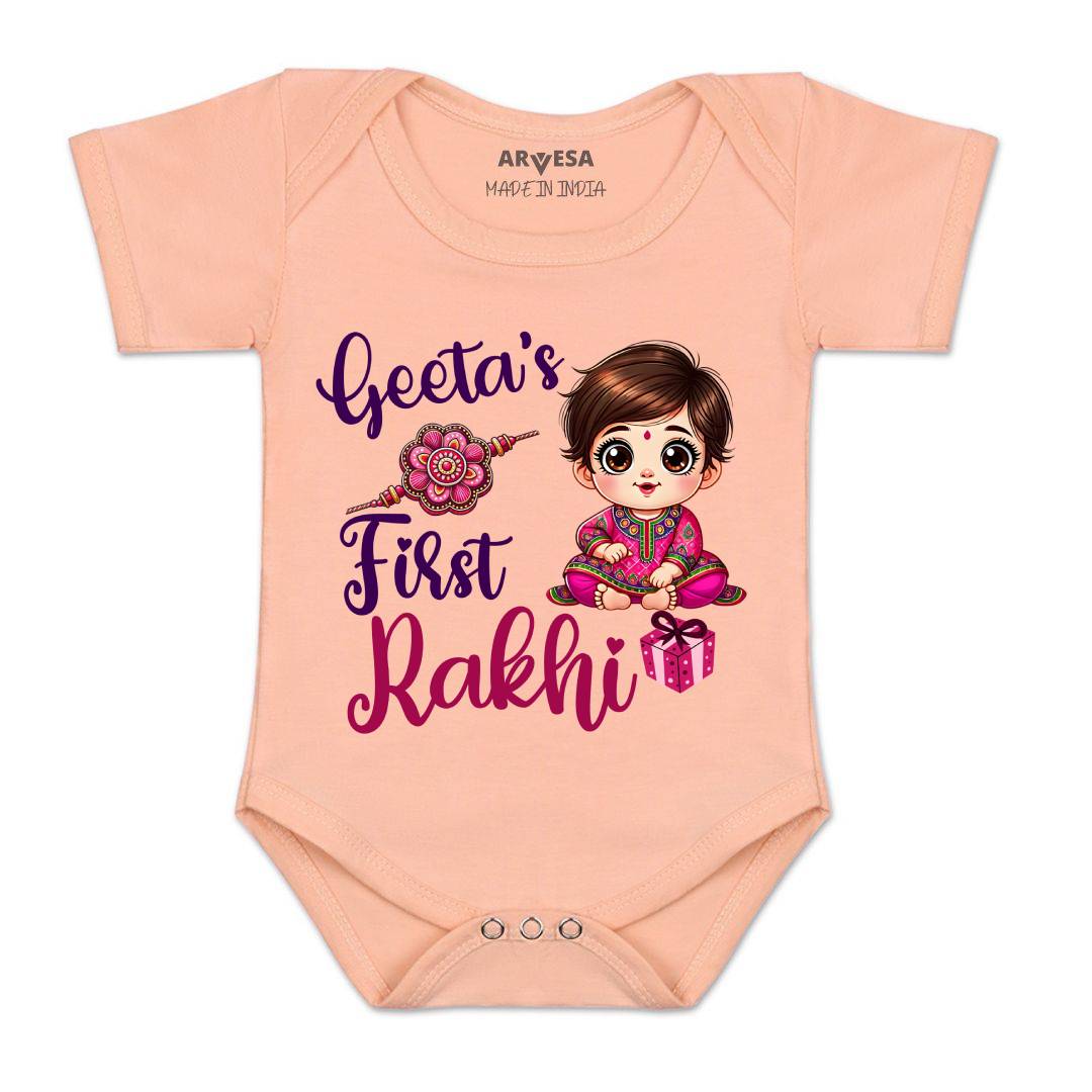 Arvesa My First Rakhi  Baby Boy & Girl Dress
