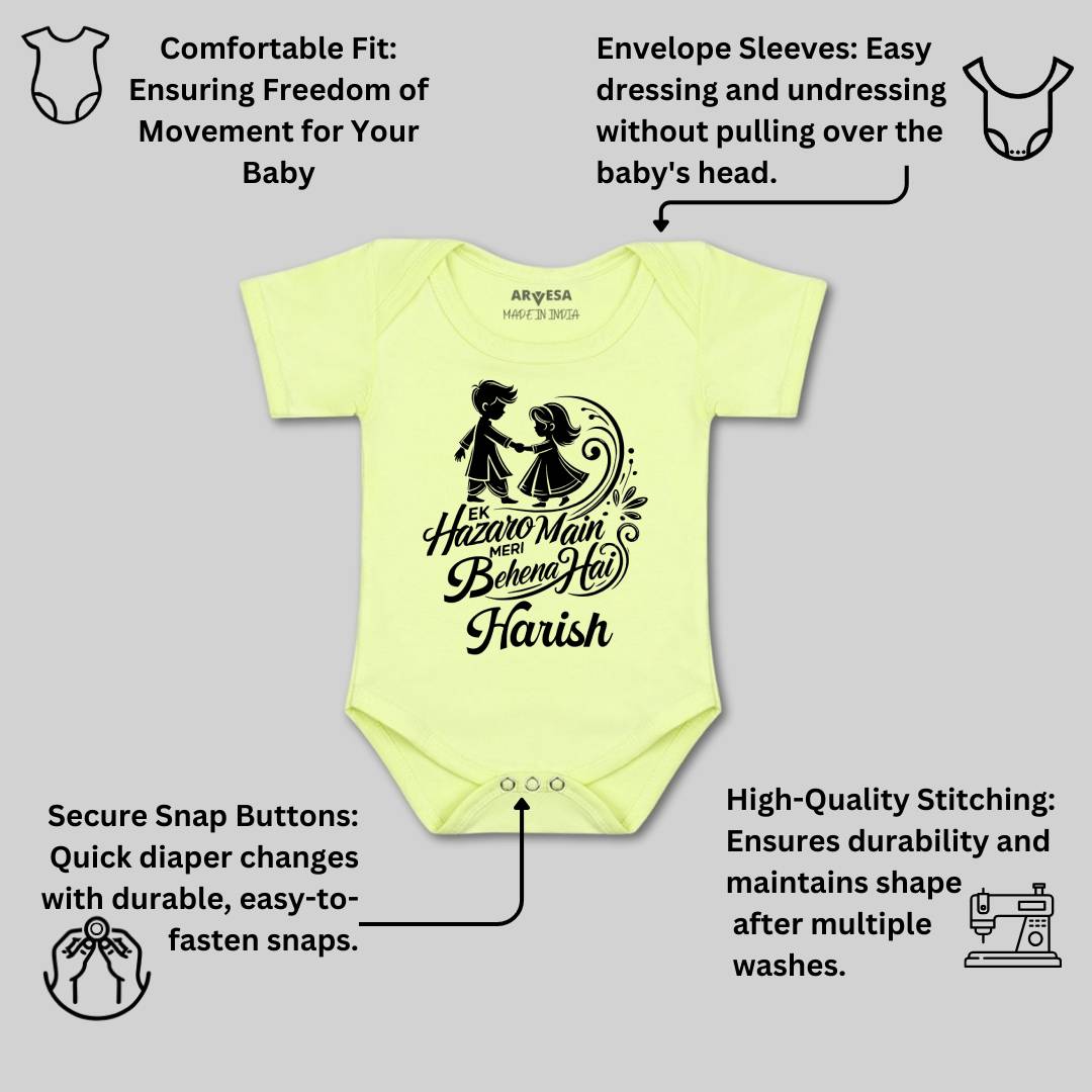 Arvesa Ek Hazaro Mai Behna Hai Baby Boy & Girl Dress