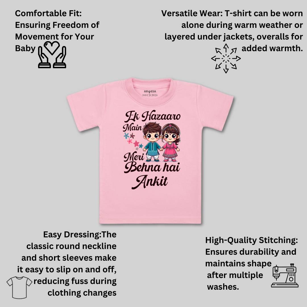 Arvesa Ek Hazaro Mai Behna Hai Baby Boy & Girl Dress