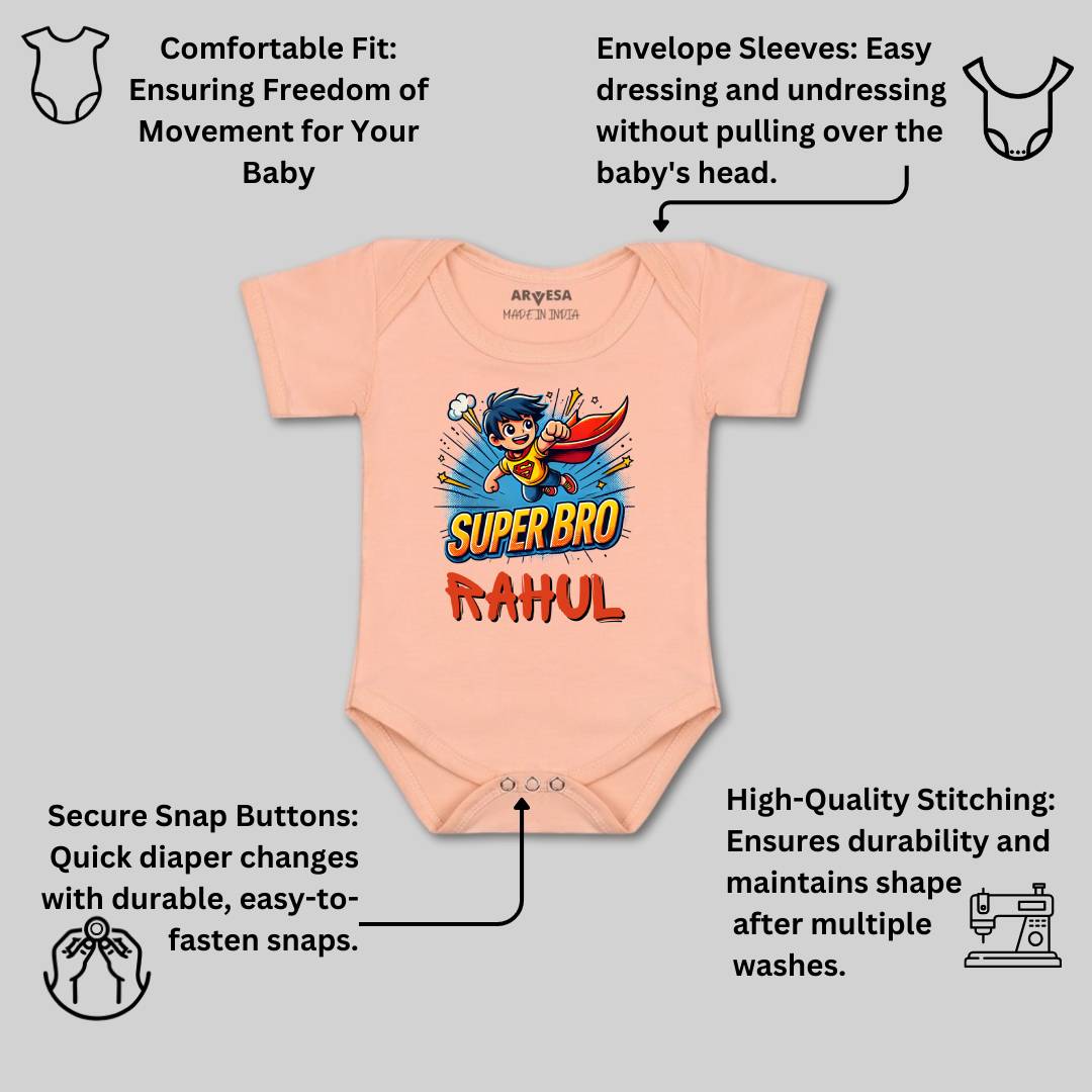 Arvesa Super Bro Baby Boy & Girl Dress