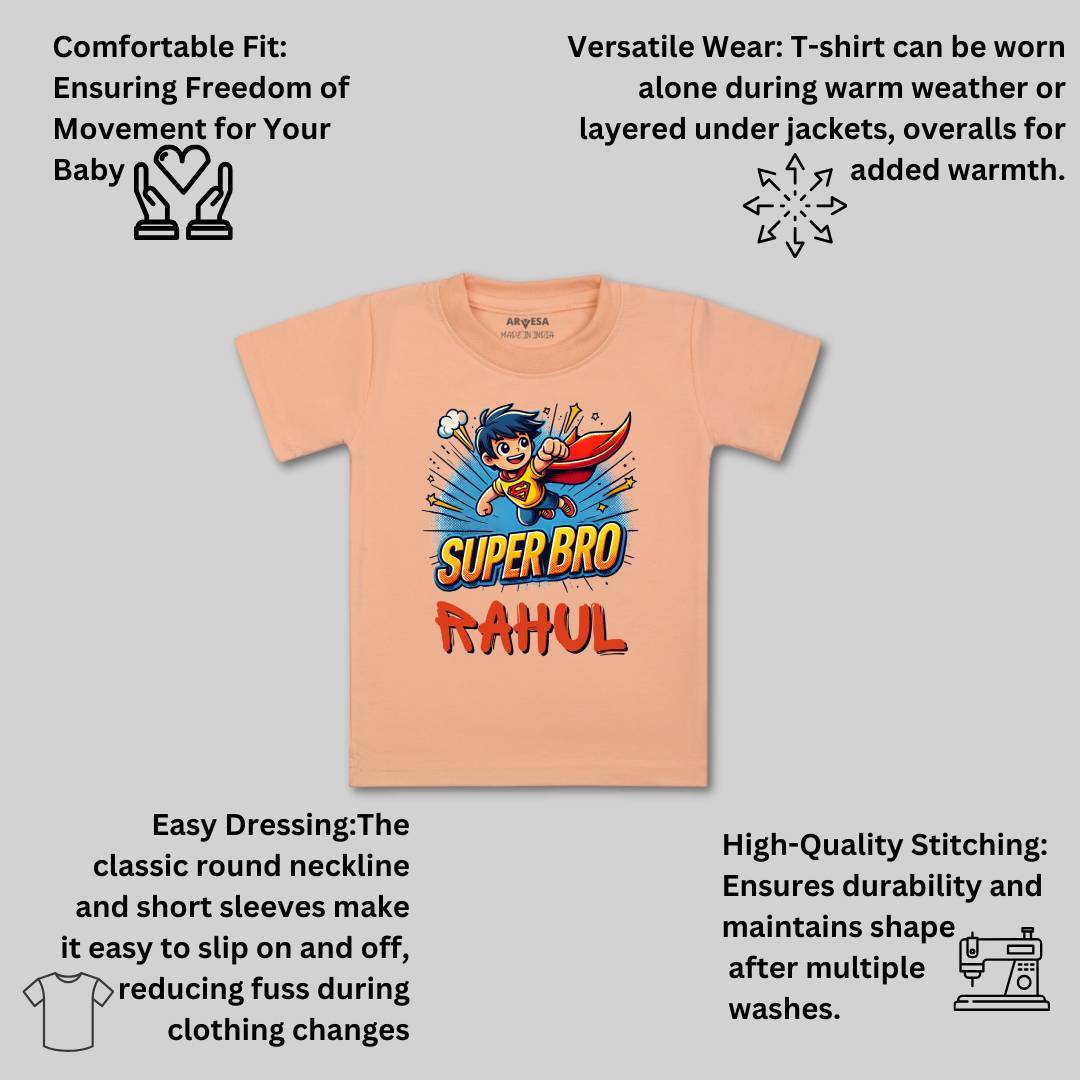 Arvesa Super Bro Baby Boy & Girl Dress