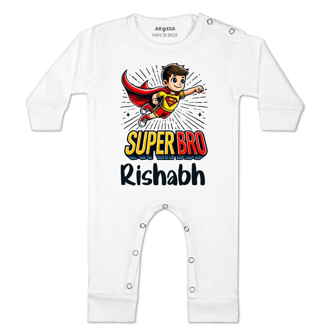 Arvesa Super Bro Baby Boy & Girl Dress