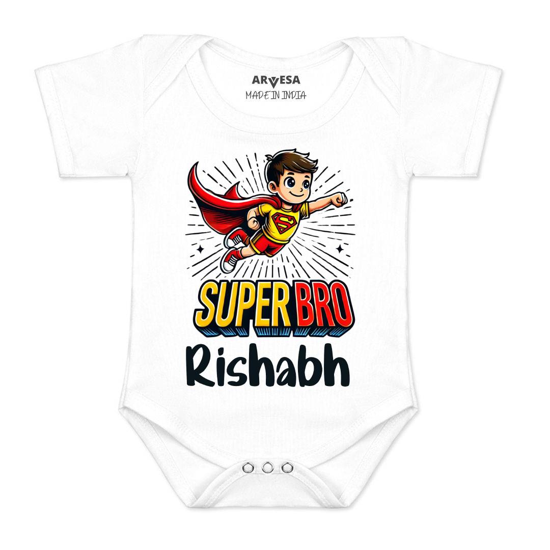 Arvesa Super Bro Baby Boy & Girl Dress