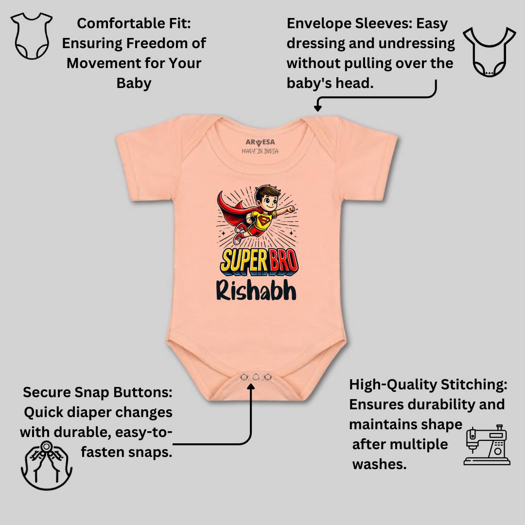 Arvesa Super Bro Baby Boy & Girl Dress