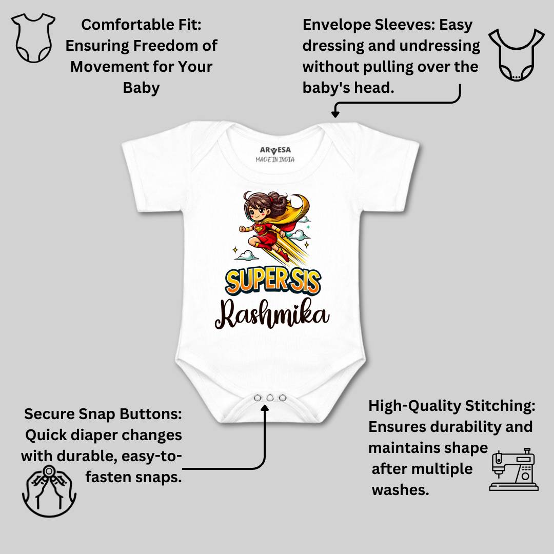 Arvesa Super Sis Baby Boy & Girl Dress