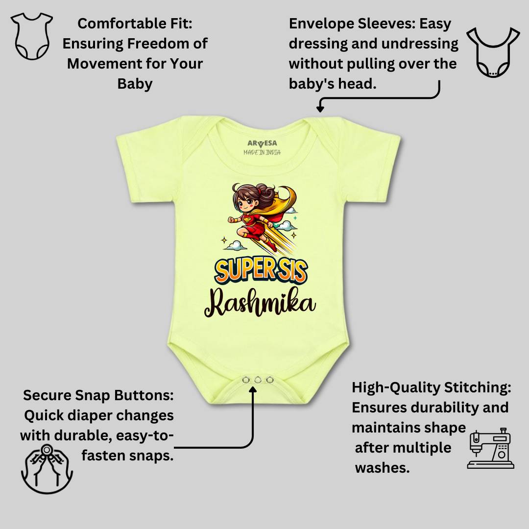 Arvesa Super Sis Baby Boy & Girl Dress