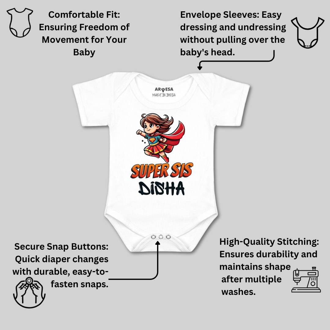 Arvesa Super Sis Baby Boy & Girl Dress