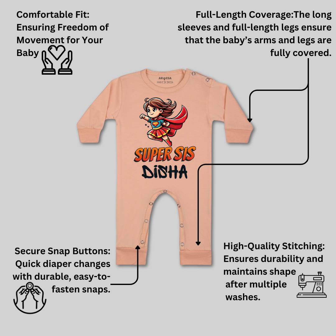 Arvesa Super Sis Baby Boy & Girl Dress