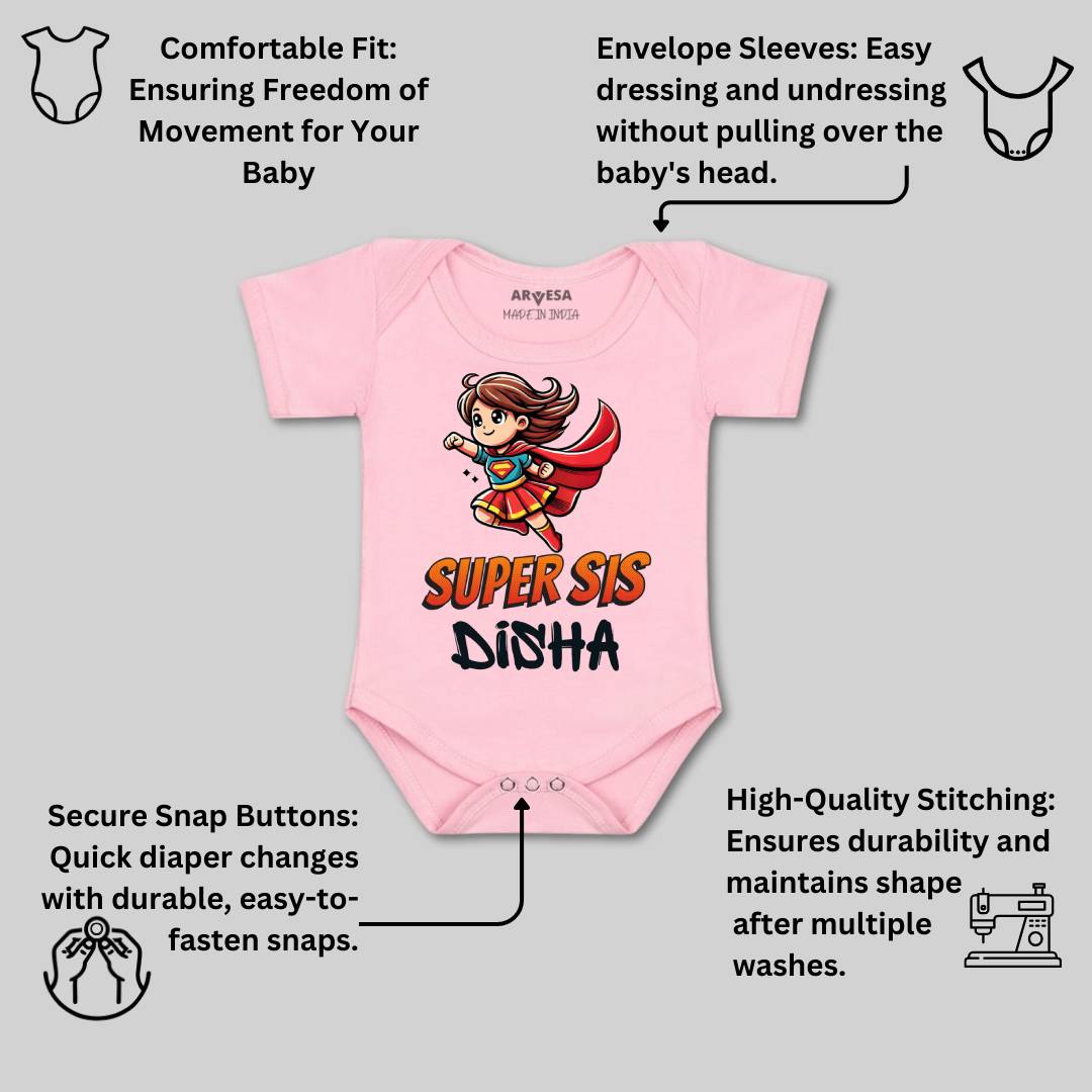 Arvesa Super Sis Baby Boy & Girl Dress