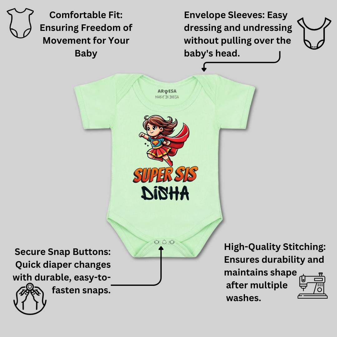 Arvesa Super Sis Baby Boy & Girl Dress