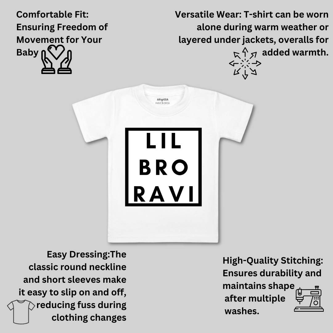 Arvesa Lil Bro Baby Boy & Girl Dress