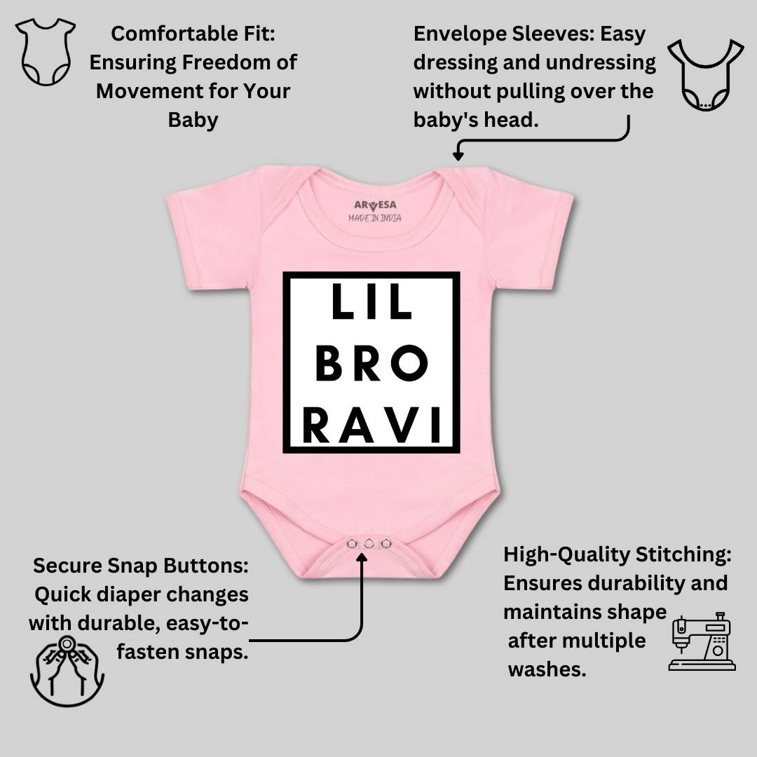 Arvesa Lil Bro Baby Boy & Girl Dress