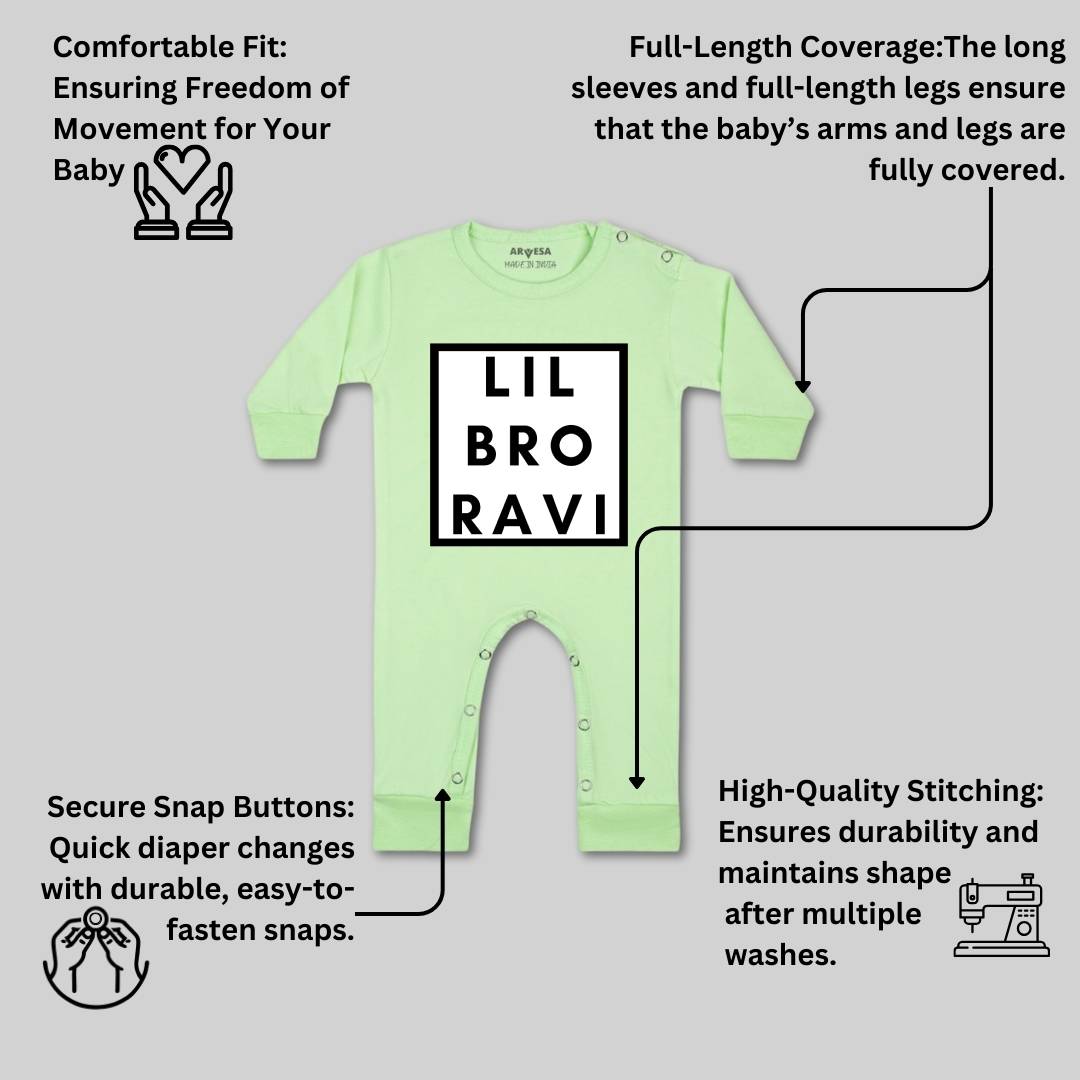 Arvesa Lil Bro Baby Boy & Girl Dress